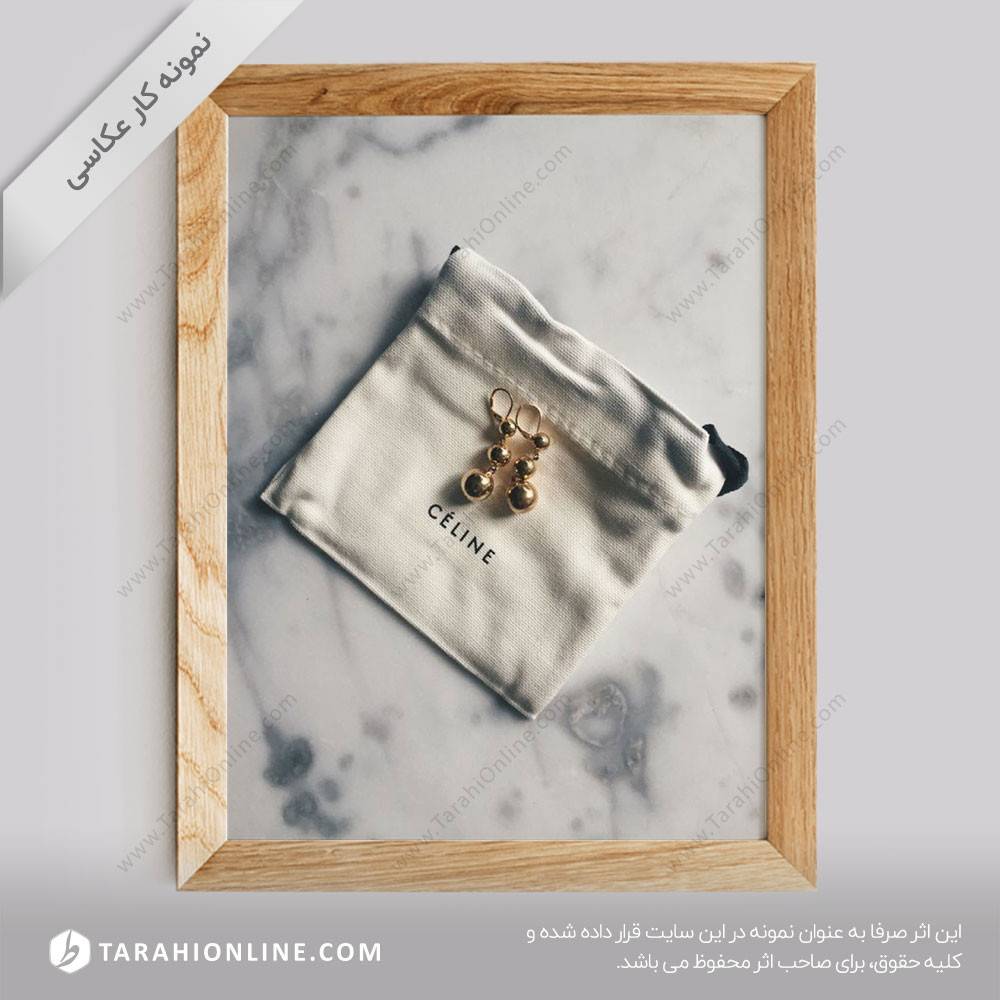 عکاسی از جواهرات - گوشواره 1